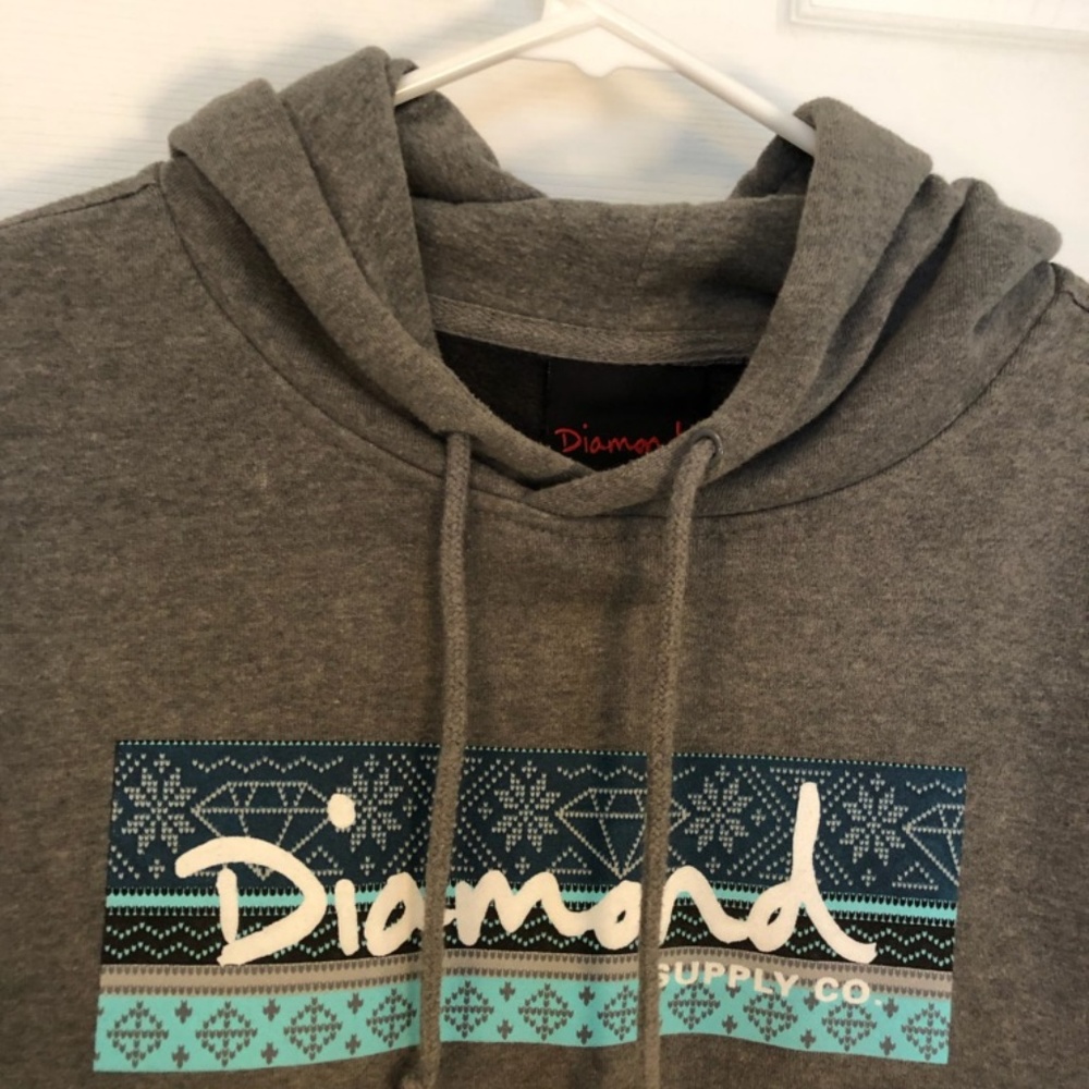 Grey Diamond Supply Co. Hoodie - Picture 3 of 4